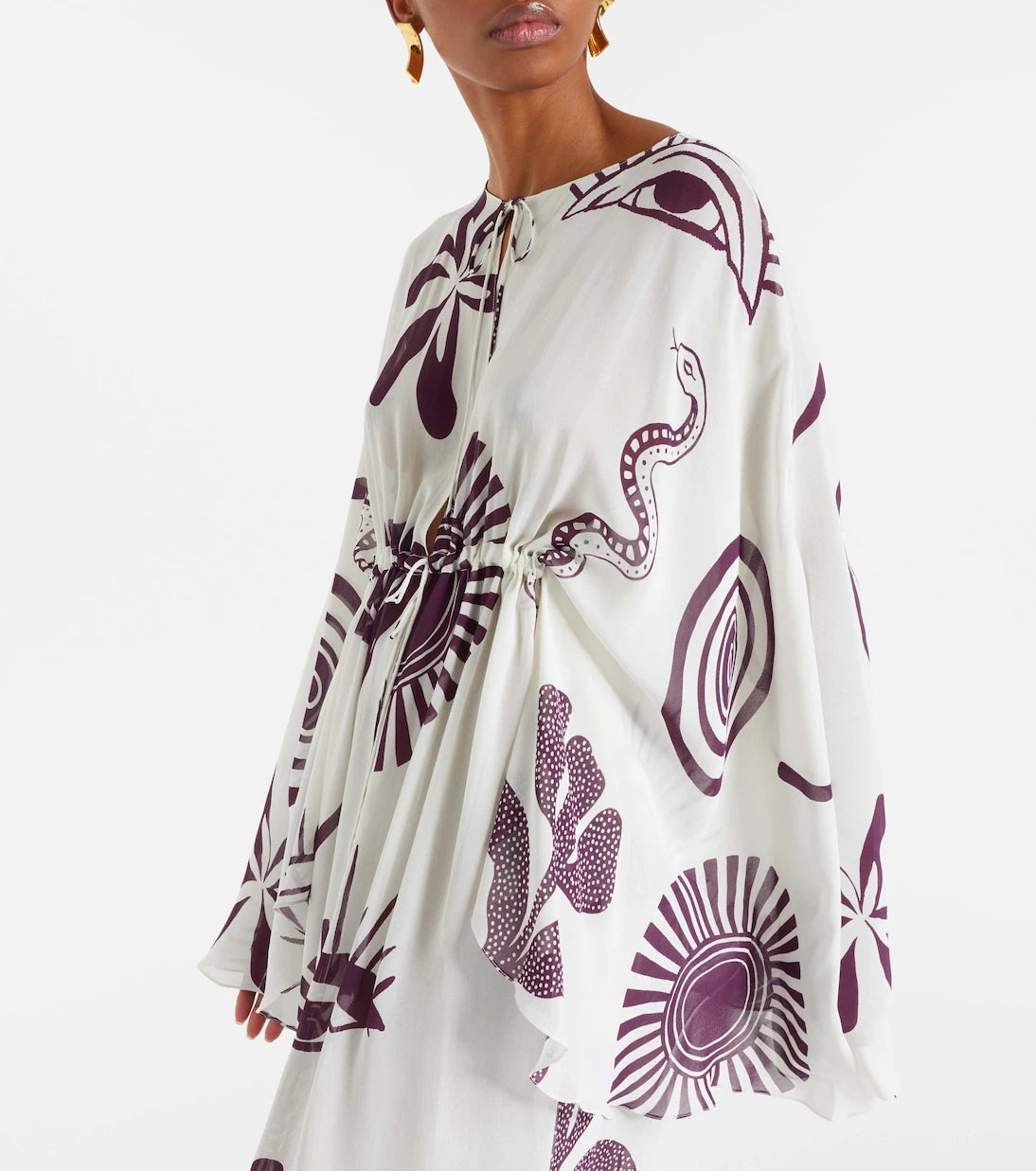 Cala de la Cruz - Cassia printed maxi dress