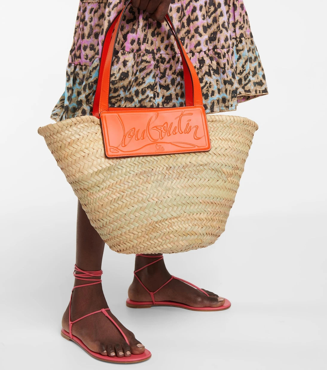 Christian Louboutin - Loubishore woven tote