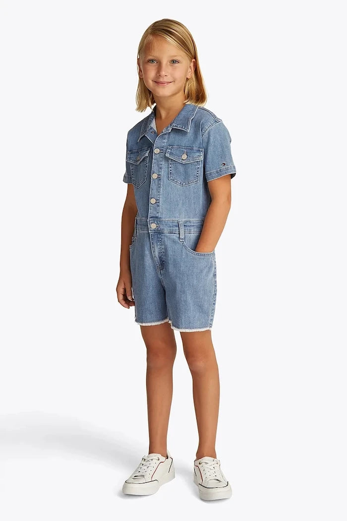 Tommy Hilfiger Çocuk Denim Tulum