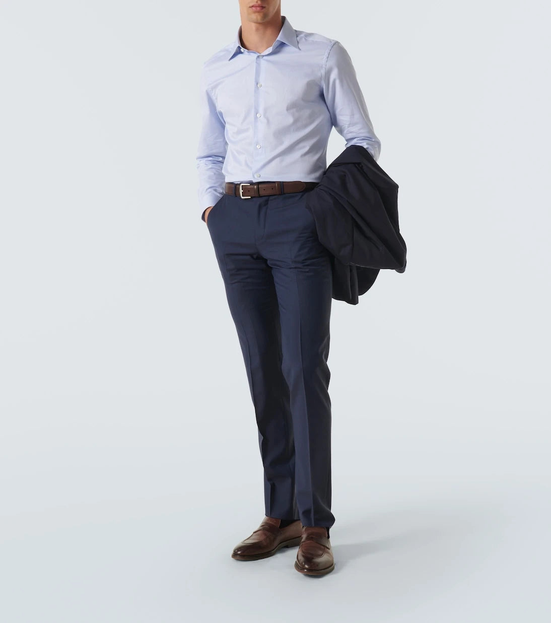 Zegna - Trofeo wool slim pants