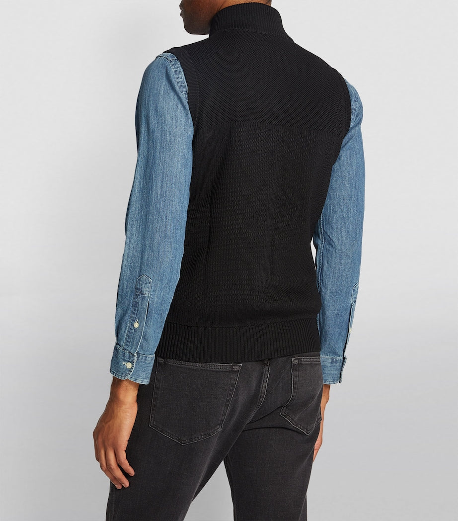 Canada Goose Black Hybridge Gilet