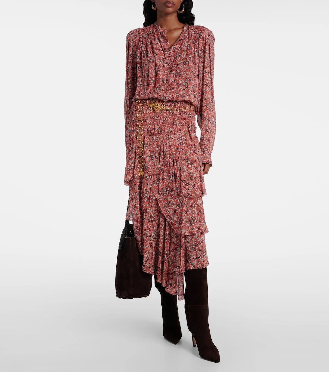 Jimmy Choo - Alizze 85 suede knee-high boots