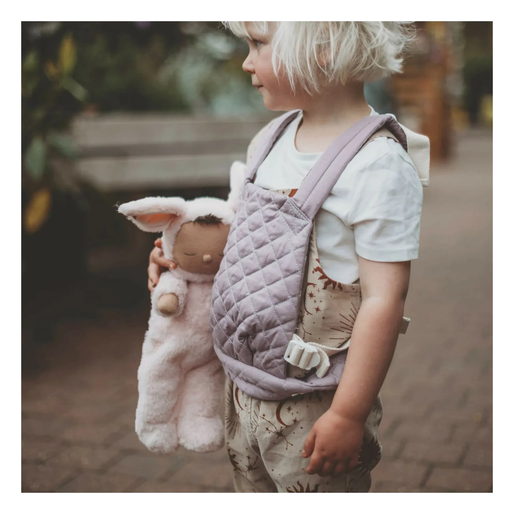 Olli Ella - Cozy Dinkum Rabbit doll | Pale Pink