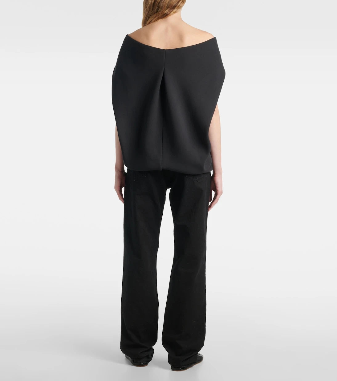 The Row - Pallenberg off-shoulder wool-blend top
