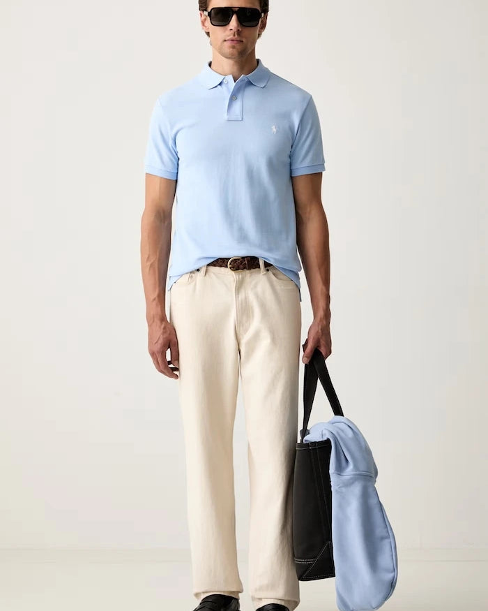 Polo Ralph Lauren Erkek Pamuklu Polo Yaka Tişört