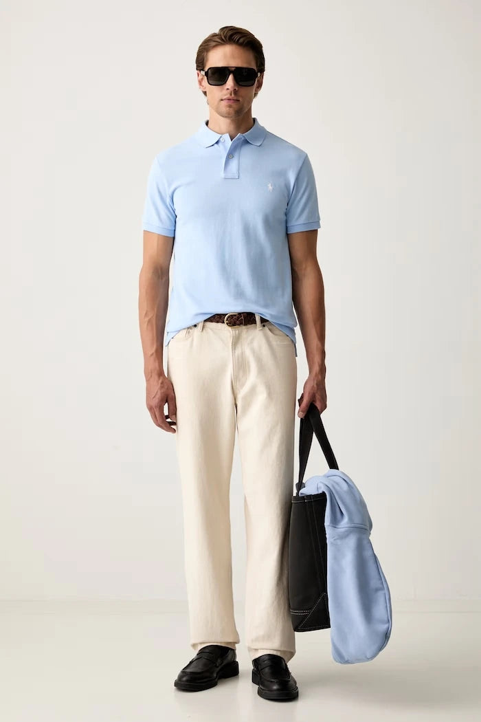 Polo Ralph Lauren тениска с яка мъжка от памук