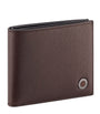 Brown Leather Bvlgari Bvlgari Man Hipster Wallet