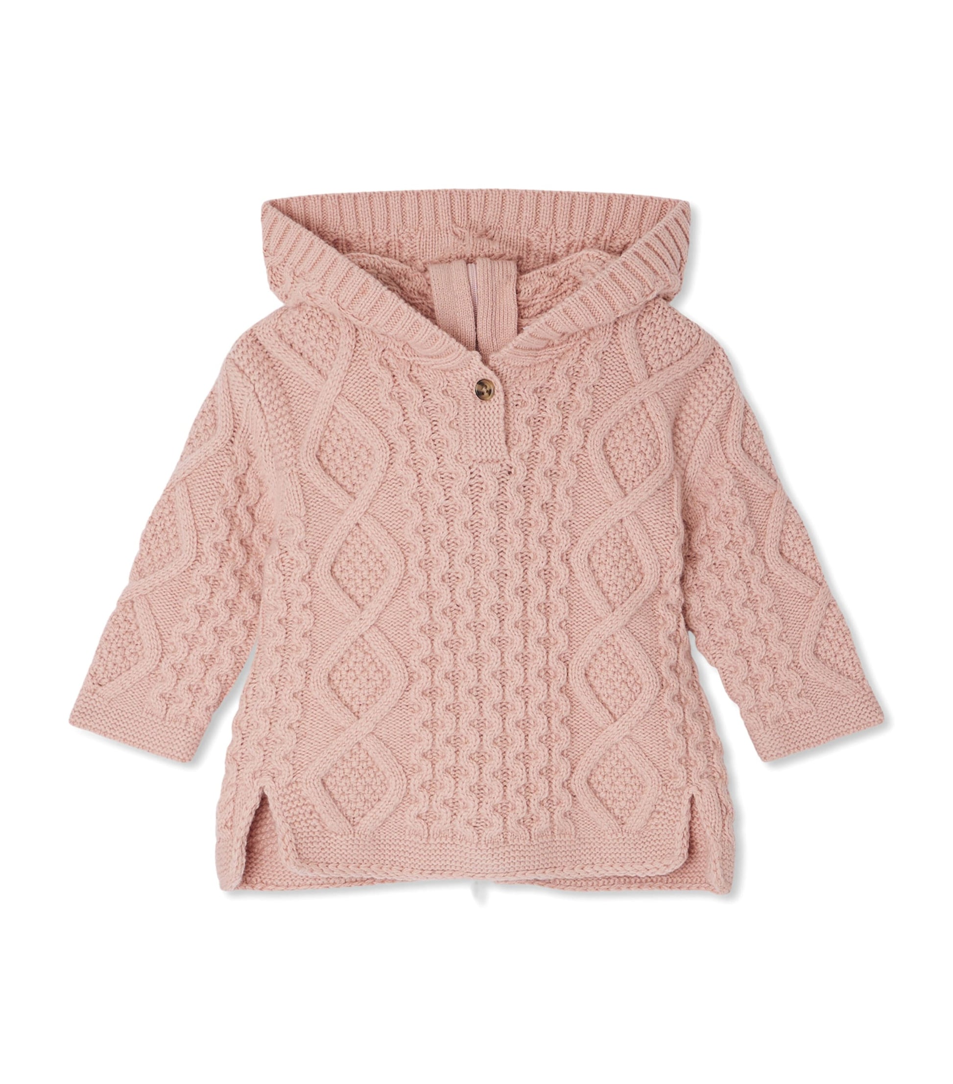 Wool-Blend Tainy Hooded Sweater (3-18 Months)