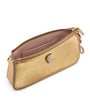 Bvlgari Gold Leather Serpenti Forever Clutch Bag
