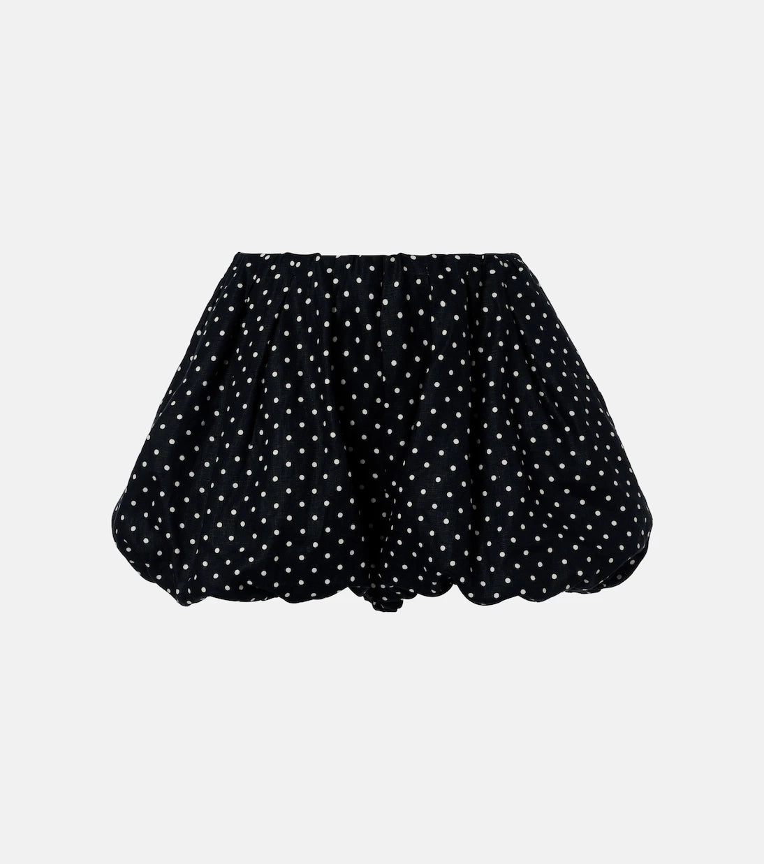 Faithfull - Lucia polka-dot linen shorts