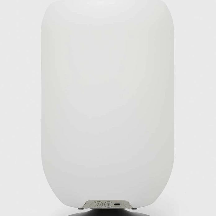 Bluetooth hoparlörlü ve saklama alanlı Led lamba Kooduu Atmos