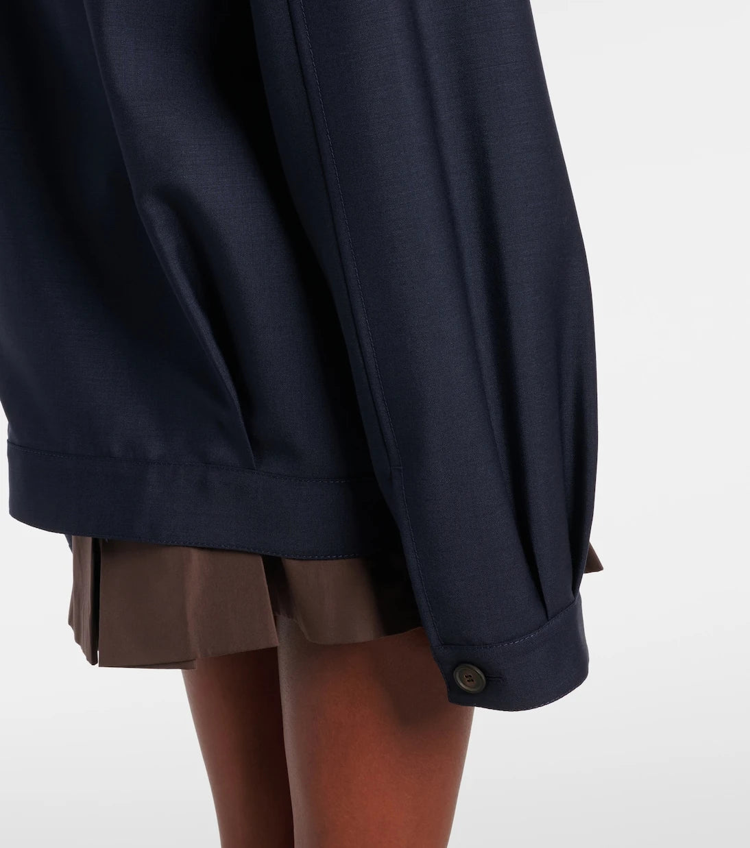 Miu Miu - Mohair ve yün bluzon ceket