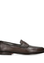 Grained Leather Carlos Loafers