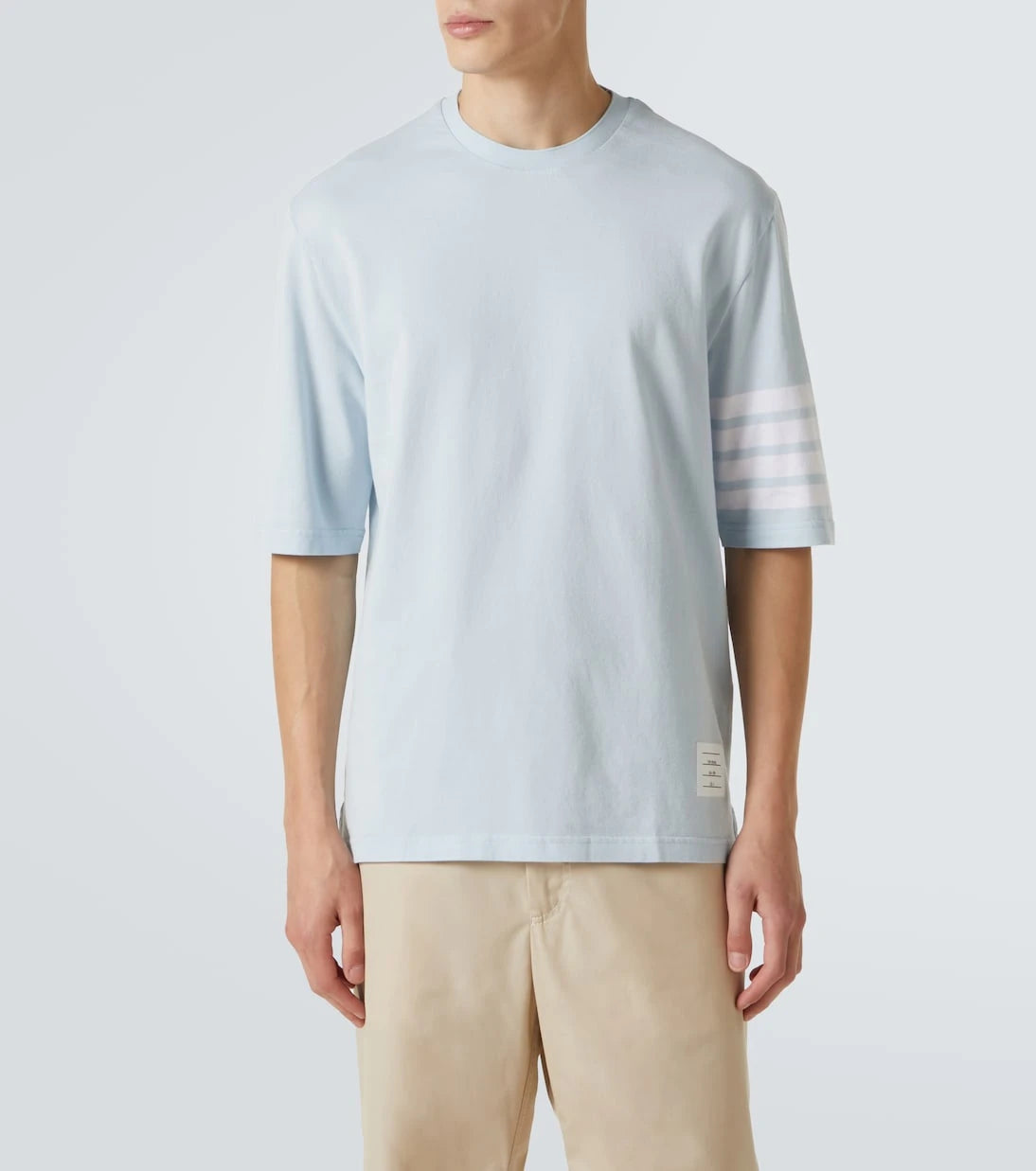 Thom Browne - 4-Bar cotton jersey T-shirt