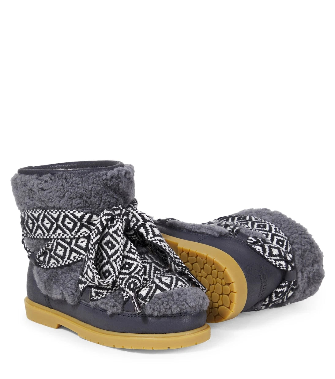 Donsje - Walaya shearling-trimmed boots