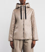 Max Mara Beige The Cube Hooded Puffer Jacket