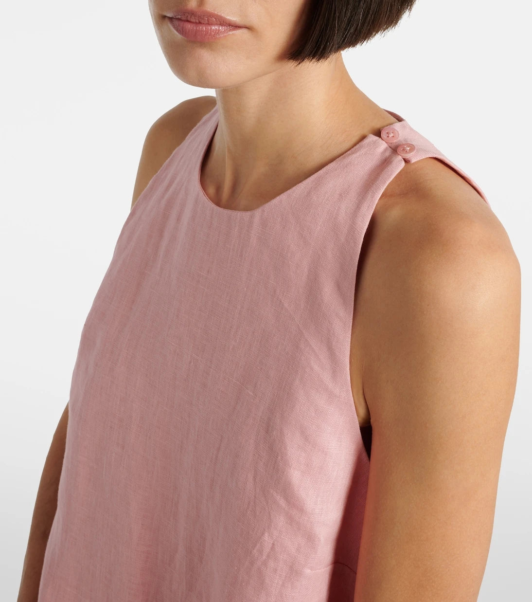 Staud - Mika linen minidress