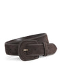 Brown Suede Belt