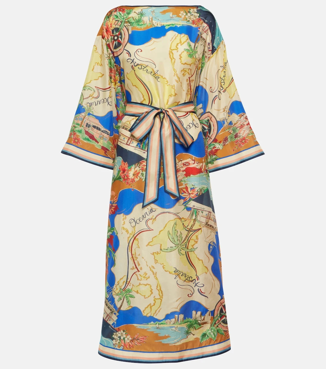 Zimmermann - Alight printed silk midi dress