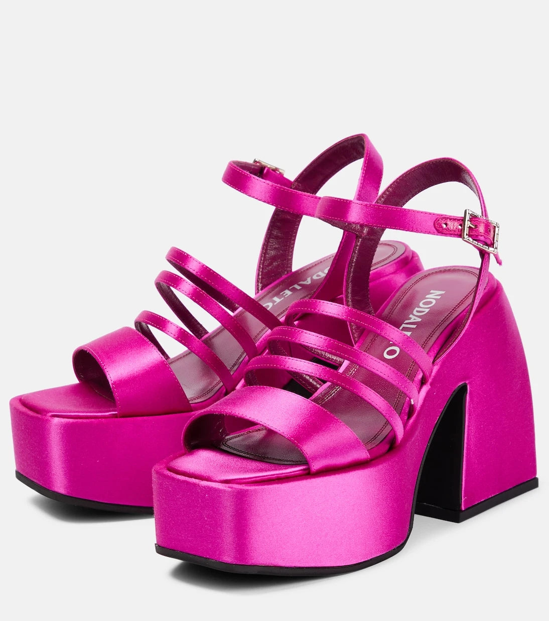 Nodaleto - Bulla Chibi satin platform sandals