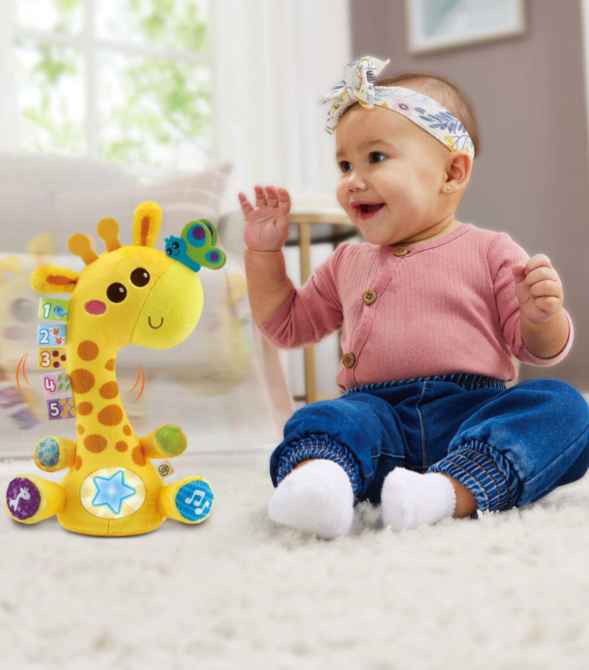 Dancing Colours Giraffe