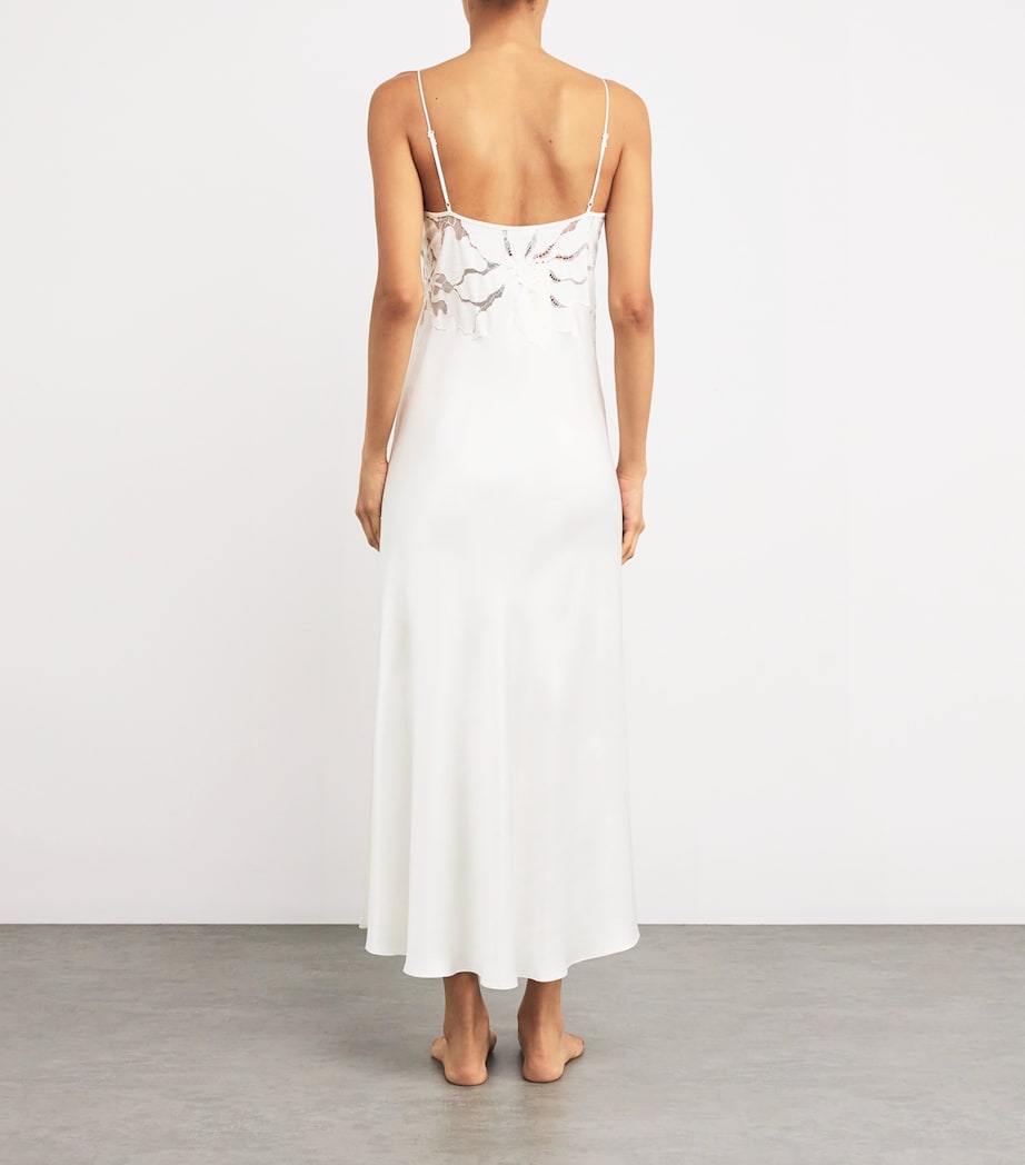 Bocan White Alyssa Slip Dress