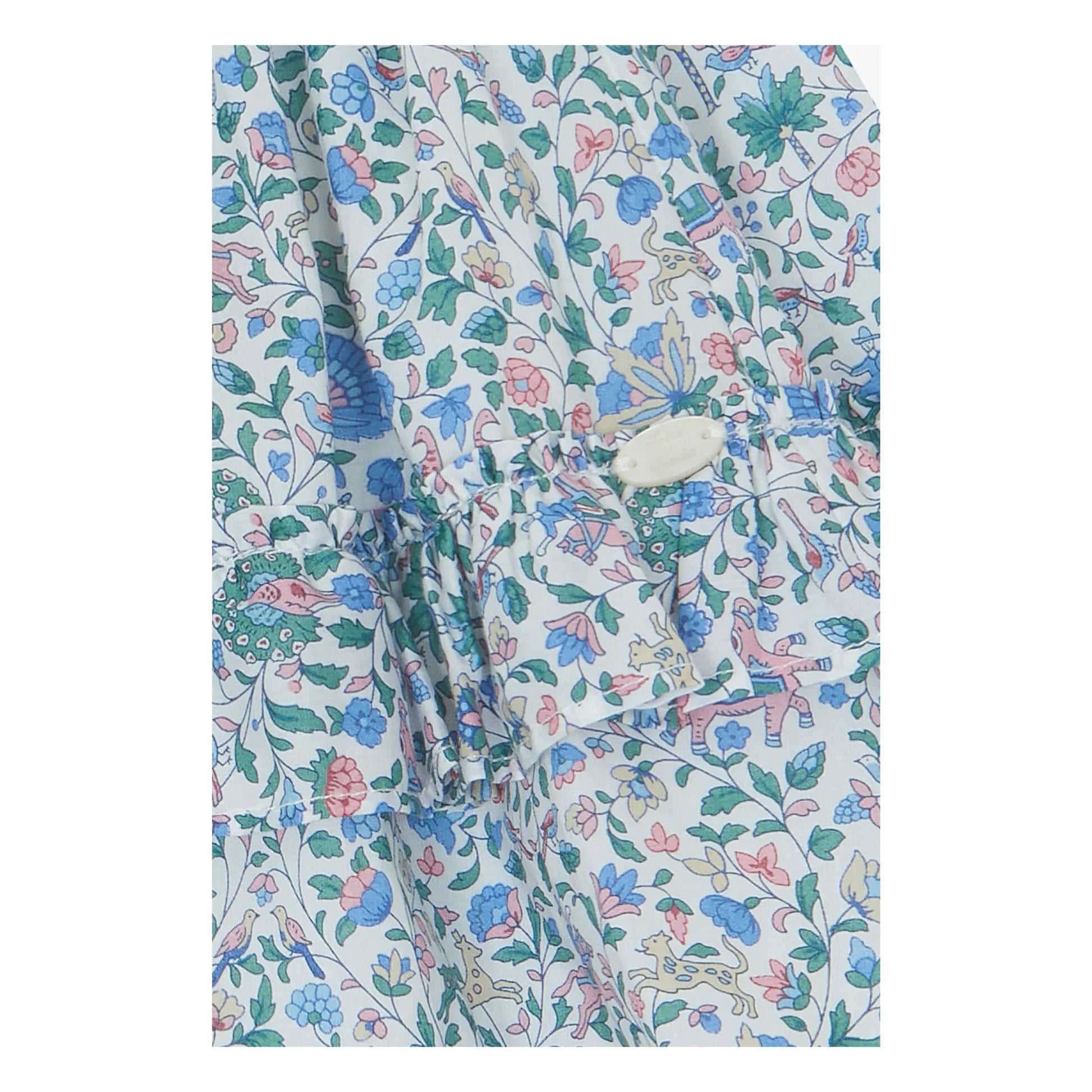 Tartine et Chocolat - Liberty Ruffle Skirt | White