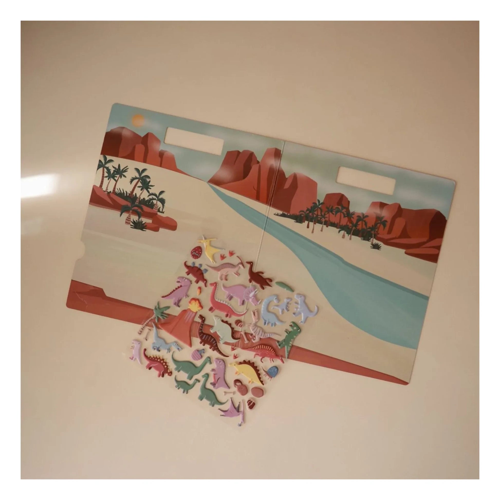 Mushie - Dino sticker book