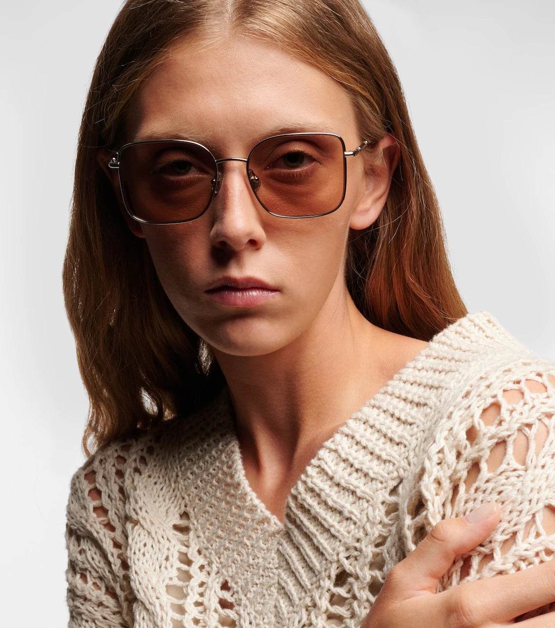 Brunello Cucinelli - Timeless Reflections square sunglasses