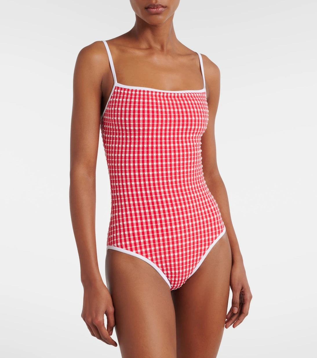 Jade Swim - Layla gingham swimsuit