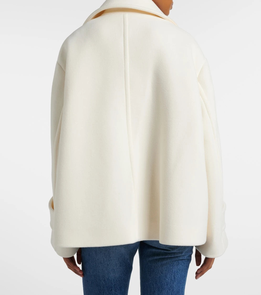 Chloé - Oversize yün karışımı kaban