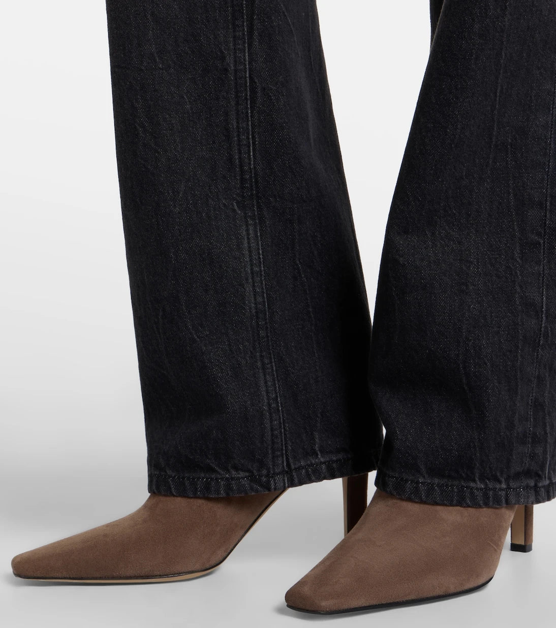 The Row - Suede ankle boots