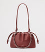 Medium Leather Flamenco Shoulder Bag