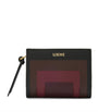 LOEWE Black x Albers Leather Compact Wallet