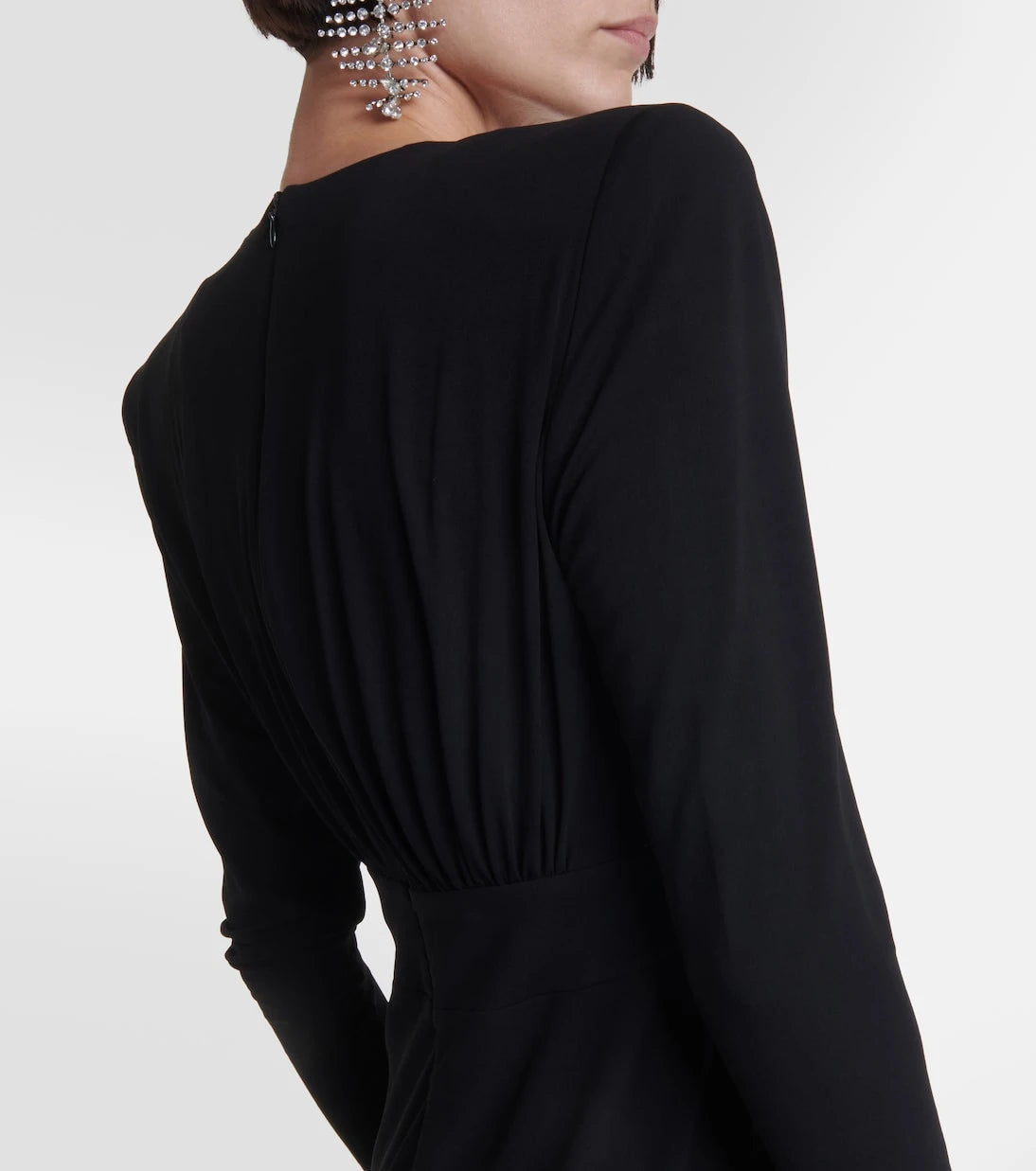 Alexandre Vauthier - Draped jersey midi dress