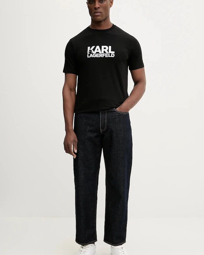 Karl Lagerfeld Pamuklu Tişört