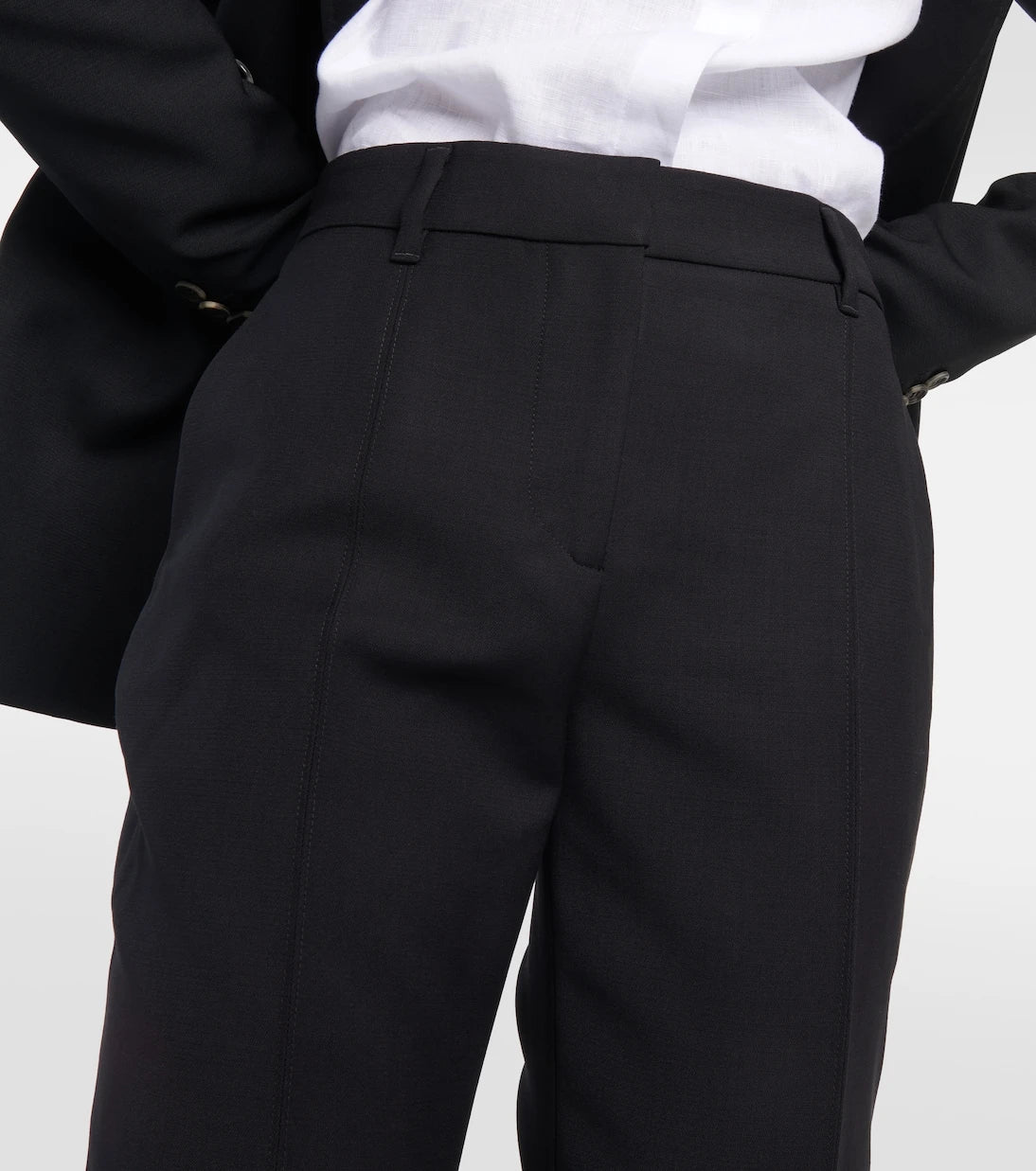 Gabriela Hearst - Francisco high-rise straight wool pants
