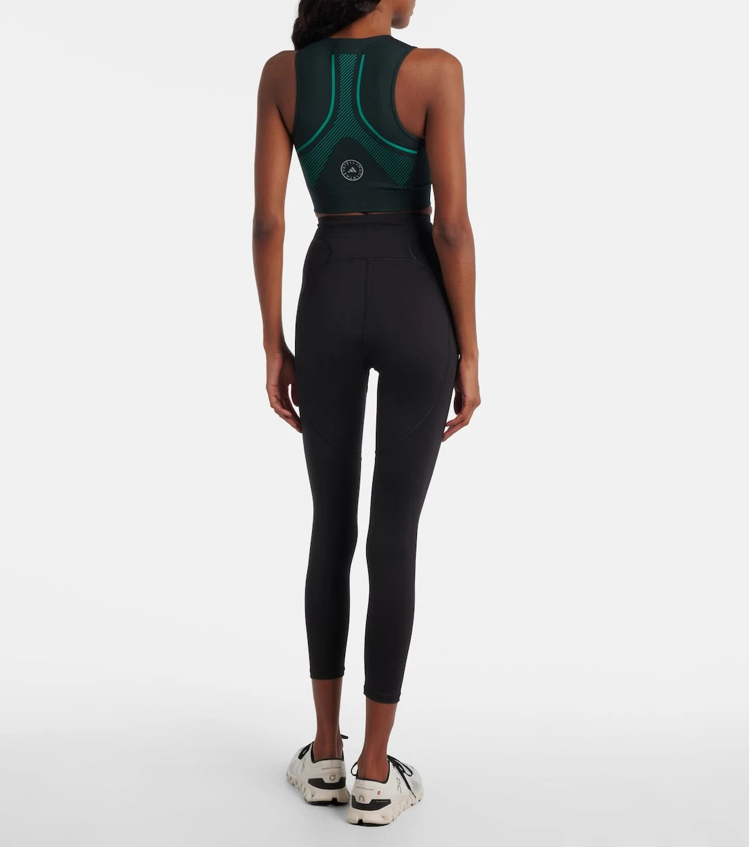 Adidas by Stella McCartney - Logolu kısa üst