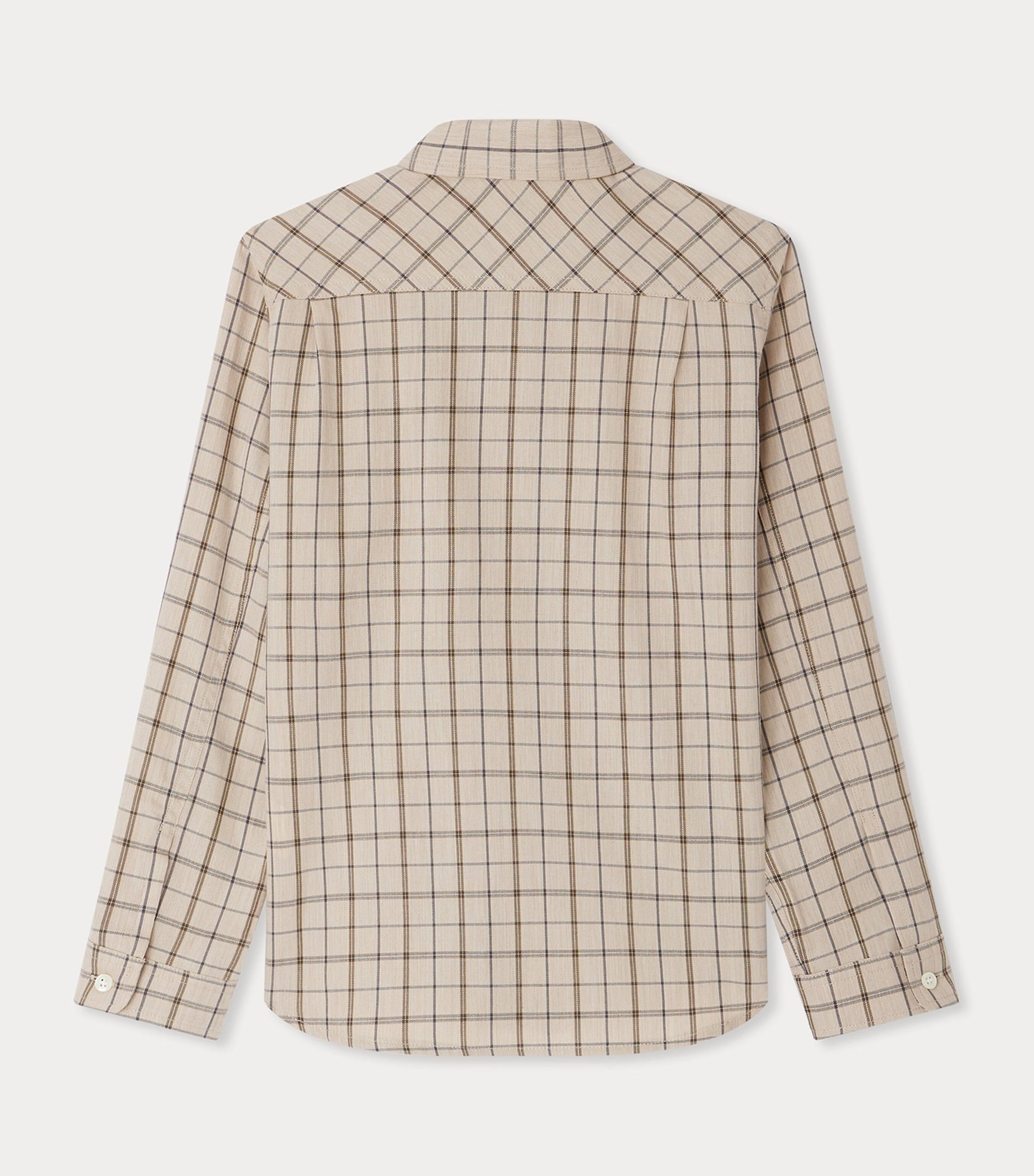 Cotton-Wool Check Shirt (4-14 Years)