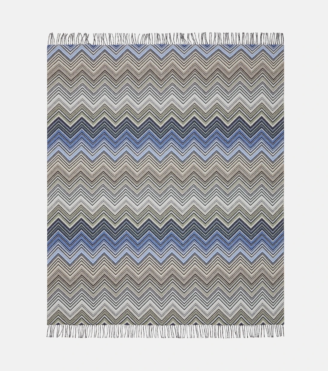 Missoni - Perseo Zigzag wool and cashmere throw