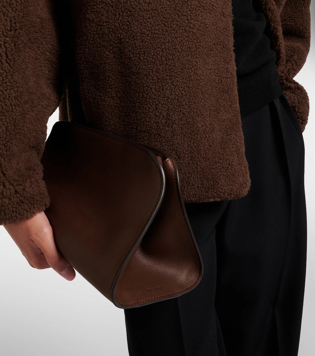 The Row - Peggy leather shoulder bag