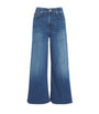Citizens of Humanity Blue Cropped Lyra Wide-Leg Jeans