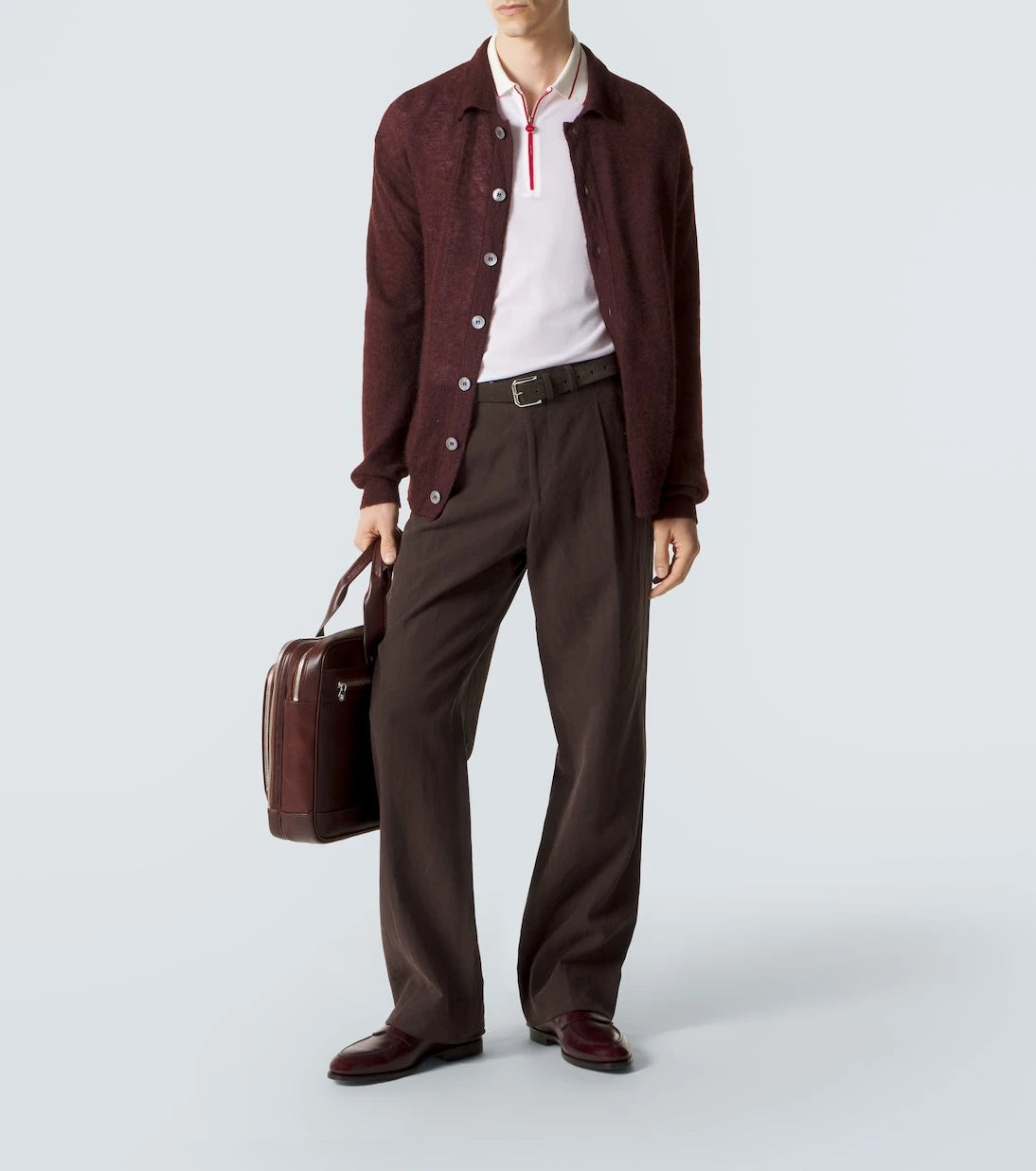 Kiton - قميص بولو من قطن البيكيه