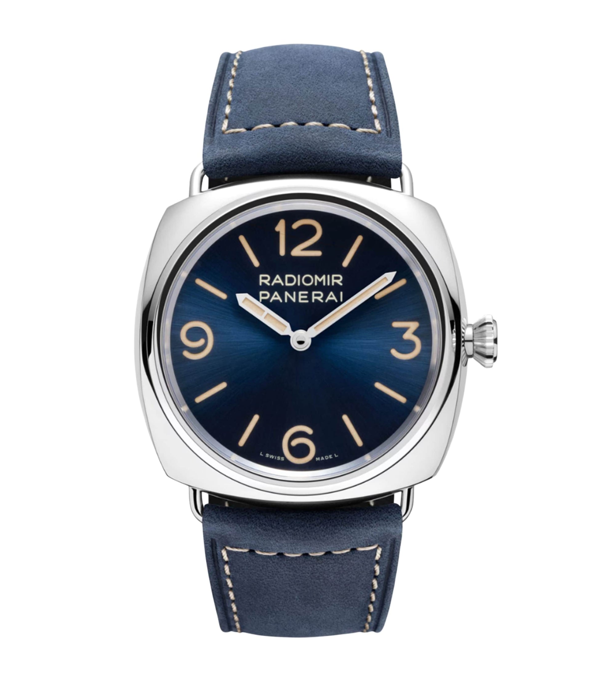 Panerai Steel Radiomir Tre Giorni Watch 45mm