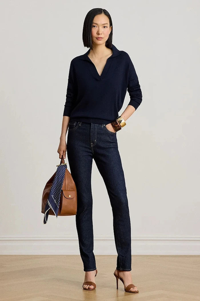 Lauren Ralph Lauren kadın skinny jean