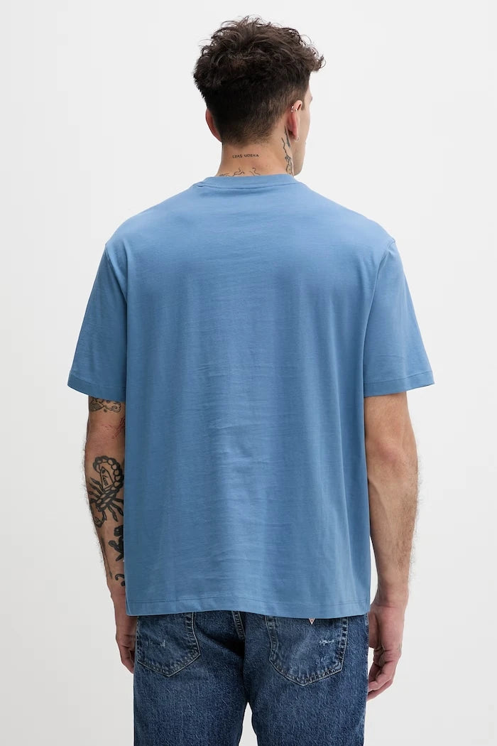 Guess Jeans Erkek Pamuklu Oversize Tişört