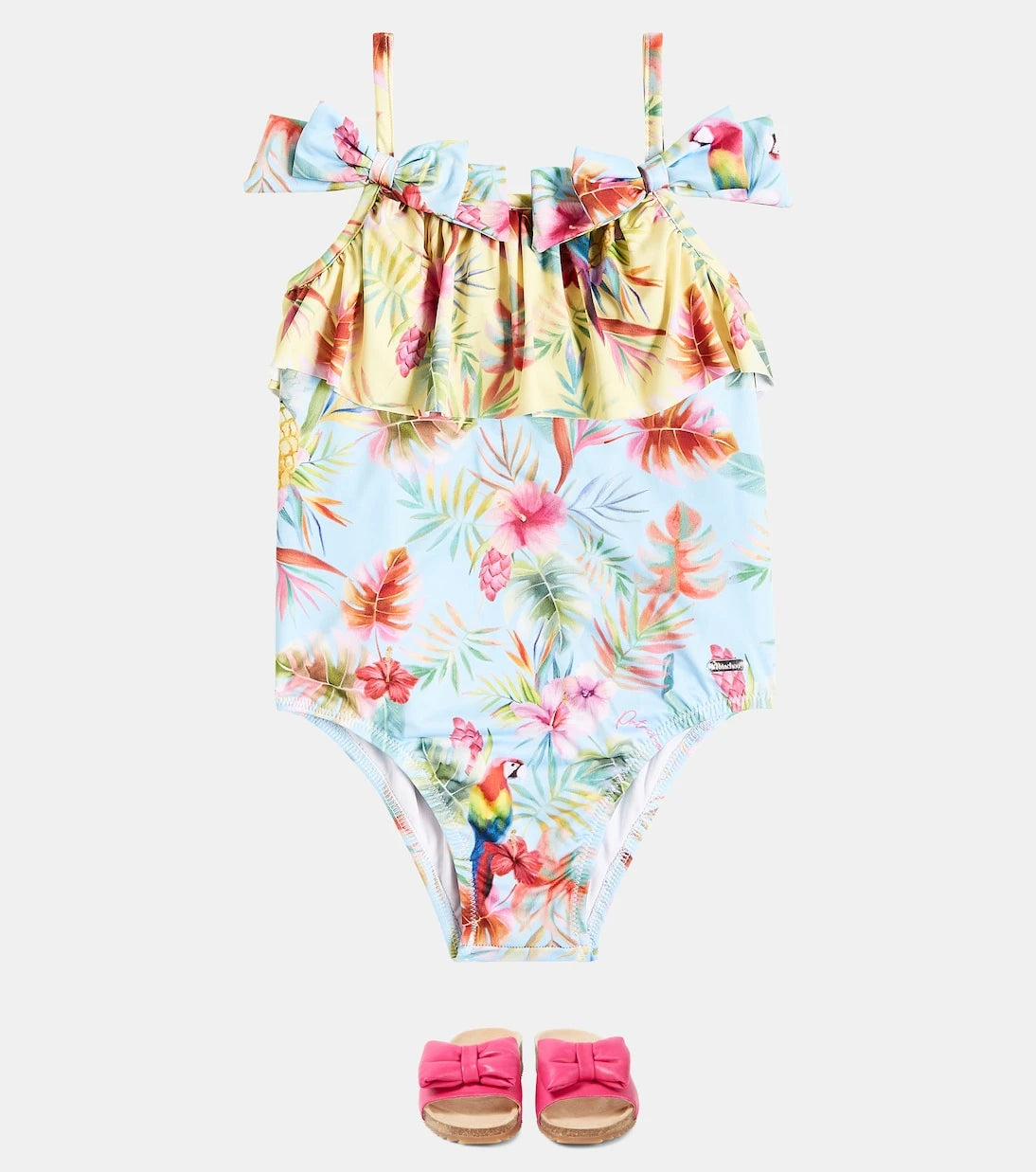 Patachou - Floral swimsuit