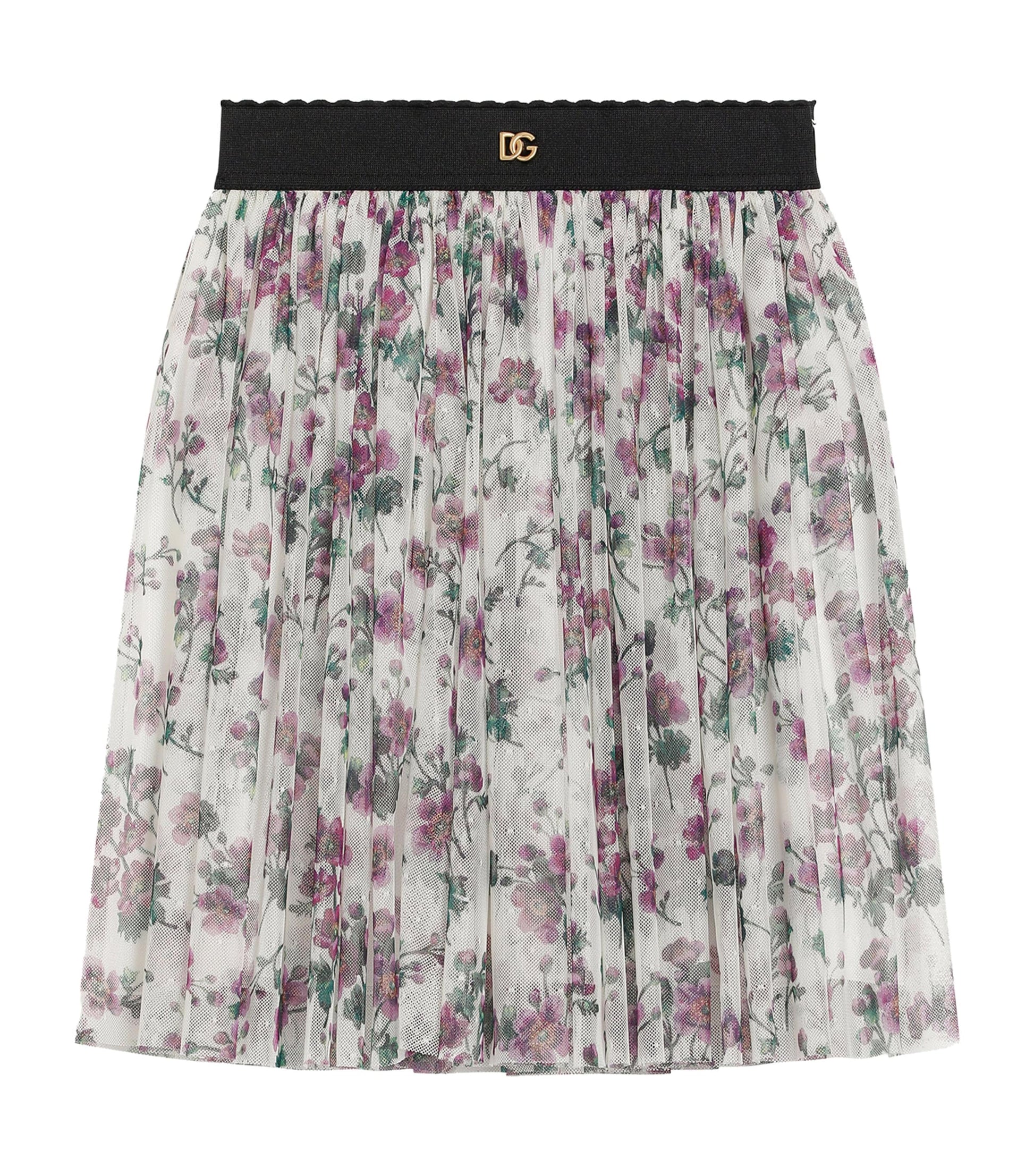 Dolce & Gabbana Kids Tulle Floral Skirt (8-12 Years)