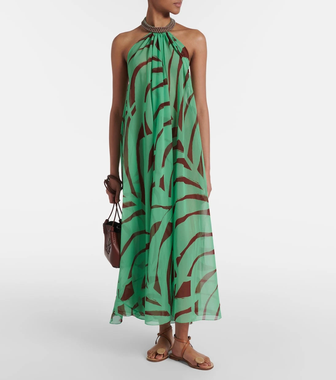 Johanna Ortiz - Tactile Winds georgette maxi dress