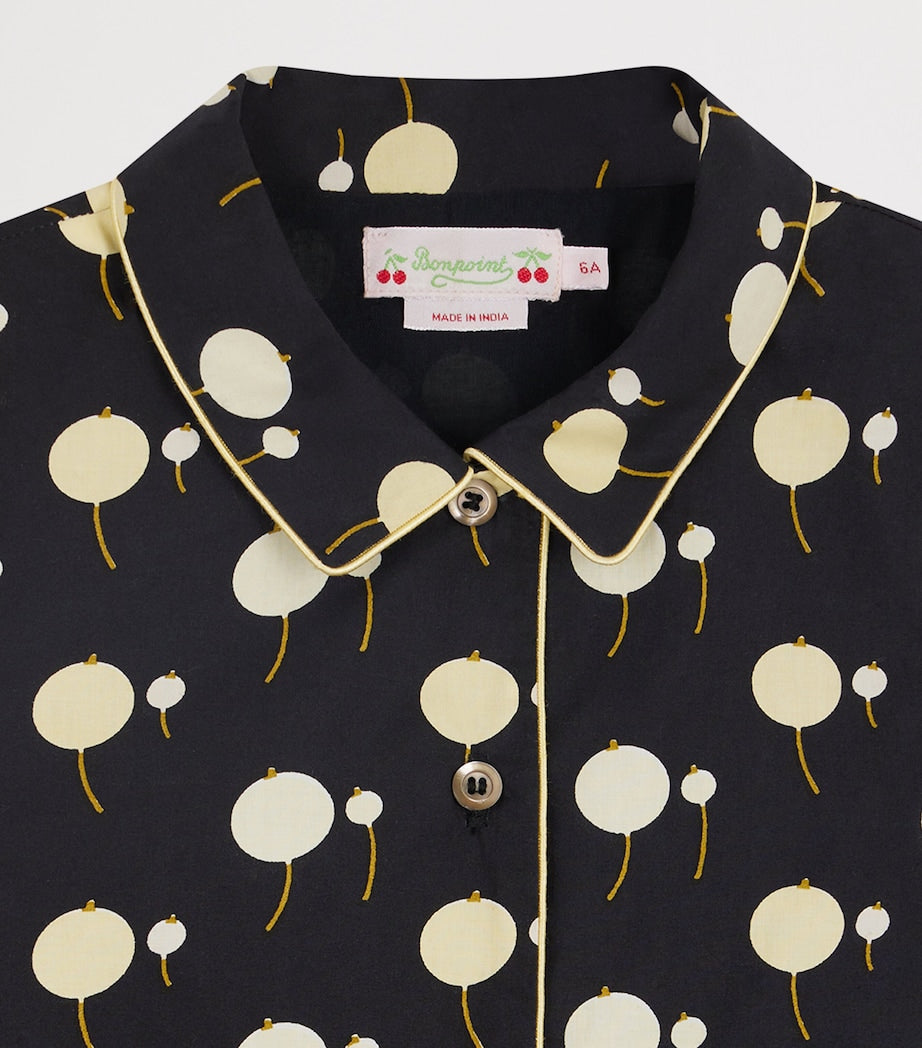 Organic Cotton Cherry Print Dress (4-14 Years)